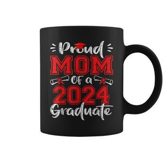 Mom Senior 2024 Proud Mom Of A Class Of 2024 Graduate Coffee Mug - Monsterry