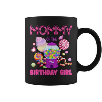 Mommy Of The Birthday Girl Candyland Candy Birthday Coffee Mug - Monsterry DE