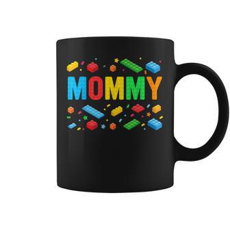 Mommy Master Builder Building Bricks Blocks Family Matching Coffee Mug - Monsterry AU