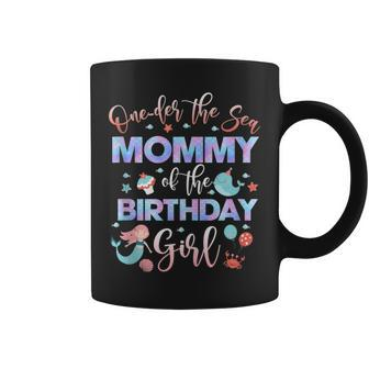 Mommy Of The Mermaid Birthday Girl Under Sea Mama 1St Coffee Mug - Thegiftio UK