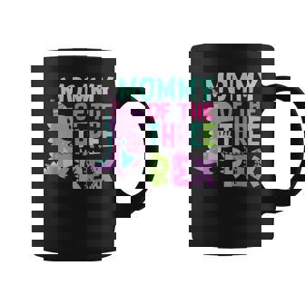 Mommy Of The Three Rex Birthday Dinosaur Family Matching Coffee Mug - Thegiftio
