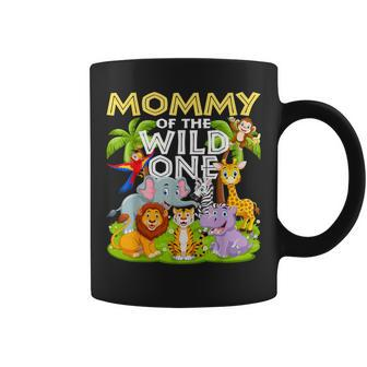 Mommy Of The Wild One 1St Birthday Zoo Animal Safari Jungle Coffee Mug - Monsterry CA