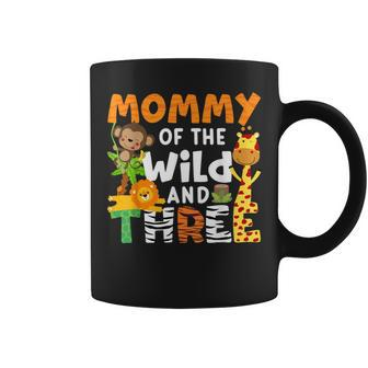 Mommy Of The Wild And Three Zoo Birthday Party Safari Theme Coffee Mug - Thegiftio UK