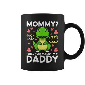 Mommy Will You Marry My Daddy Engagement Wedding Proposal Coffee Mug - Thegiftio UK