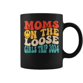 Moms On The Loose Girl's Trip 2024 Family Vacation Coffee Mug - Seseable