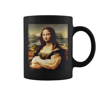Mona Lisa Bodybuilding Mona Lisa Muscle Gym Workout Coffee Mug - Thegiftio UK