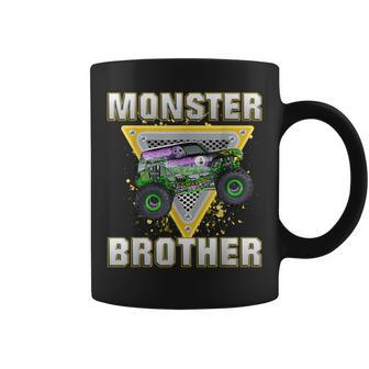 Monster Truck Brother Monster Truck Are My Jam Truck Lovers Coffee Mug - Monsterry AU