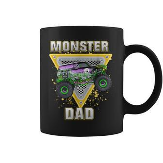 Monster Truck Dad Fathers Day Monster Truck Are My Jam Coffee Mug - Thegiftio UK