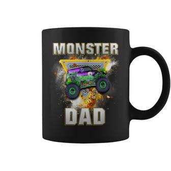 Monster Truck Dad Monster Truck Are My Jam Truck Lovers Coffee Mug - Seseable