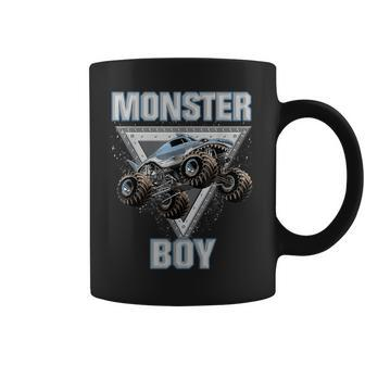 Monster Truck Are My Jam Monster Truck Boy Coffee Mug - Monsterry CA
