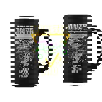 Monster Truck Kid Monster Truck Son Mis Amantes De Los Jam Truck Taza de café - Regaloses