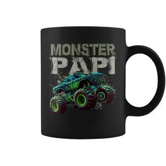 Monster Truck Papi Family Matching Monster Truck Lovers Coffee Mug - Monsterry