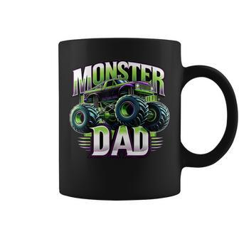 Monster Truck Race Racer Driver Dad Father's Day Coffee Mug - Monsterry