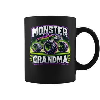 Monster Truck Race Racer Driver Grandma Mother's Day Coffee Mug - Monsterry UK