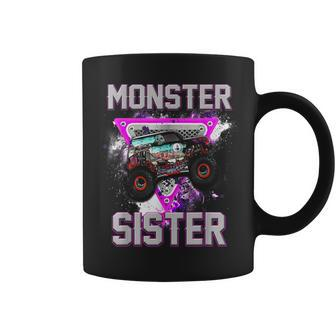 Monster Truck Sister Monster Truck Are My Jam Truck Lovers Coffee Mug - Monsterry