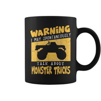 Monster Truck T Apparel For Big Trucks Crushing Car Fans Coffee Mug - Monsterry