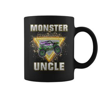 Monster Truck Uncle Monster Truck Are My Jam Truck Lovers Coffee Mug - Monsterry UK