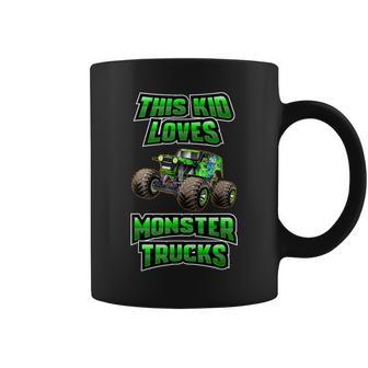 Monster Trucks Are My Jam This Kid Loves Monster Trucks Coffee Mug - Thegiftio UK