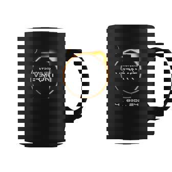 Montpelier Vermont 4082024 Total Solar Eclipse 2024 Coffee Mug - Seseable
