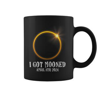I Got Mooned 40824 Total Solar Eclipse 2024 Coffee Mug - Thegiftio UK