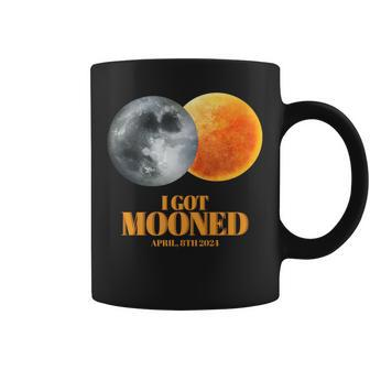 I Got Mooned Solar Eclipse 2024 Total Eclipse Totality Coffee Mug - Seseable