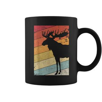 Moose Retro Style Elk Coffee Mug - Seseable