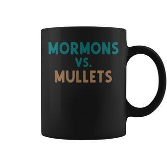 Mormons Vs Mullets Byucoastal Carolina Coffee Mug | Crazezy UK