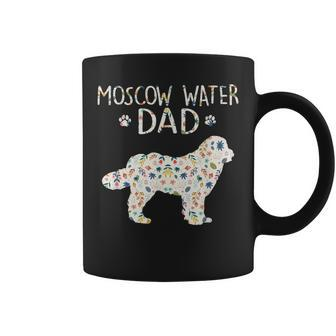 Moscow Water Dad Floral Dog Lover Coffee Mug - Monsterry UK