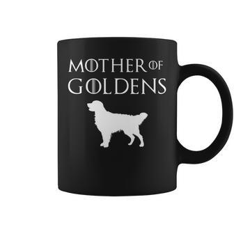 Mother Of Goldens Golden Retriever Lover & Coffee Mug - Monsterry UK