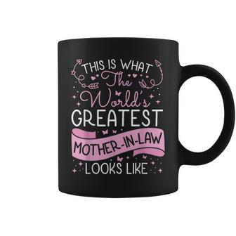 Mother In Law From Daughter In Law World Greatest Coffee Mug - Seseable
