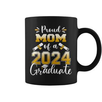 Mother Senior 2024 Proud Mom Of A Class Of 2024 Graduate Coffee Mug - Thegiftio UK