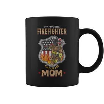 Firefighter Mom Idea Fire Fighter Coffee Mug - Monsterry CA