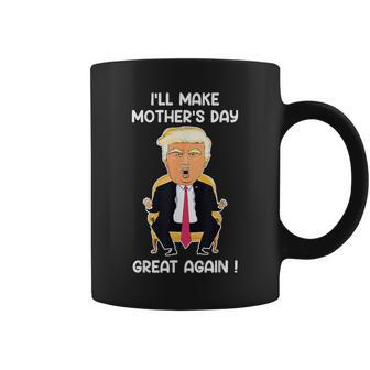 Make Mother's Day Great Again Mom Ltsp Donald Trump Coffee Mug | Mazezy DE