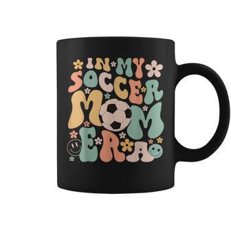 In My Soccer Mom Era Groovy Soccer Mom Life Coffee Mug - Monsterry UK