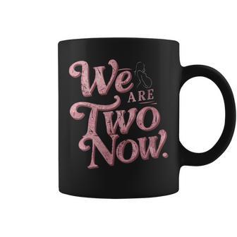 Mother's Day We Are Two Now Pregnancy Announcement Vintage Coffee Mug - Monsterry UK