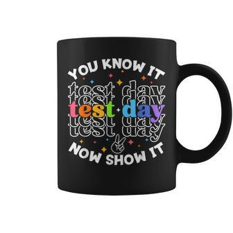Motivational Test Day Testing Day Teacher Student Test Day Coffee Mug | Mazezy UK