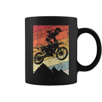 Motocross Bike Vintage Dirtbike Racing Retro Dirt Bike Coffee Mug | Mazezy