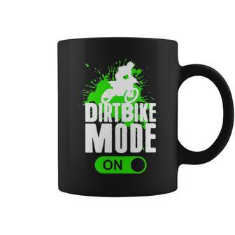 Motocross Dirt Bike Mode Youth Supercross Racing Coffee Mug | Mazezy