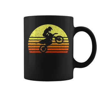 Motocross Dirt Bike Off Road Motorcycle Rally Retro Coffee Mug | Mazezy
