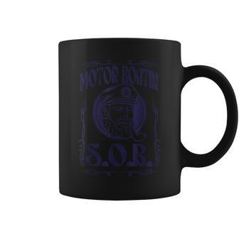Motor Boating Sob Motorboat Humor Captain Owner Men Coffee Mug - Monsterry DE