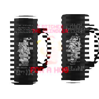 Motorcycle Santa Motorcycle Santa Xmas Biker Coffee Mug - Monsterry