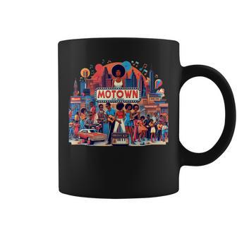 Motown Era Nostalgic Music Coffee Mug - Monsterry