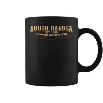 The Mount Rushmore State South Dakota Coffee Mug - Monsterry CA