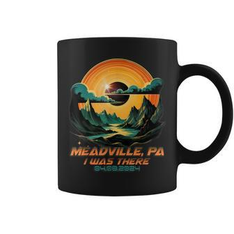Mountain Total Solar Eclipse Meadville Pennsylvania Pa Coffee Mug - Thegiftio UK