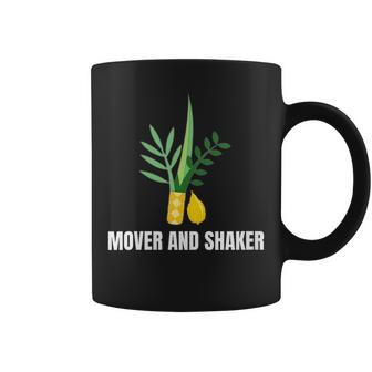 Mover & Shaker Lulav Etrog Sukkot Four Species Jewish Coffee Mug - Monsterry UK