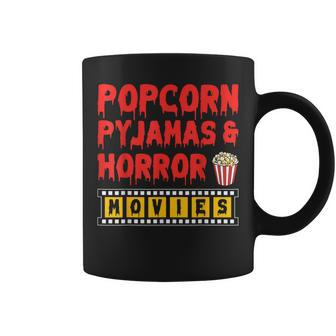Movie Birthday Night Party Pajama Slumber Popcorn Cinema Coffee Mug - Monsterry