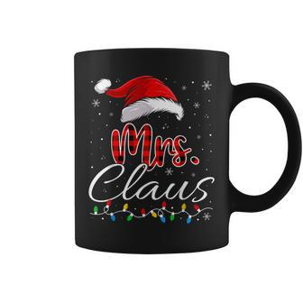 Mr And Mrs Claus Couples Matching Christmas Pajamas Santa Coffee Mug - Thegiftio UK