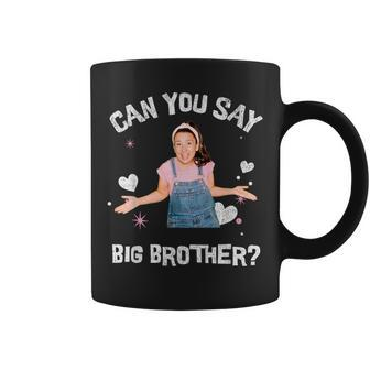 Ms Rachel Announcement Can You Say Big Brother Coffee Mug - Monsterry