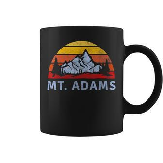 Mt Adams Retro Mountain Sunset Coffee Mug - Monsterry DE