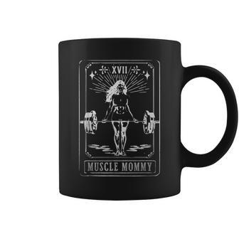 Muscle Mom Mommy Tarot Card Mama Happy Mother's Day Mom Life Coffee Mug - Monsterry DE